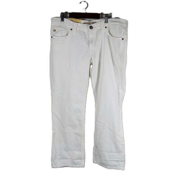 Big Star Denim - NWT Big Star Rikki Low Rise White Bootcut Ankle Denim Jeans Size 32 Casual Wear